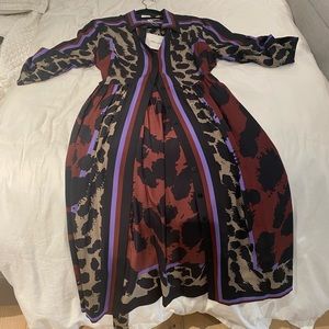 Never worn DVF dress.